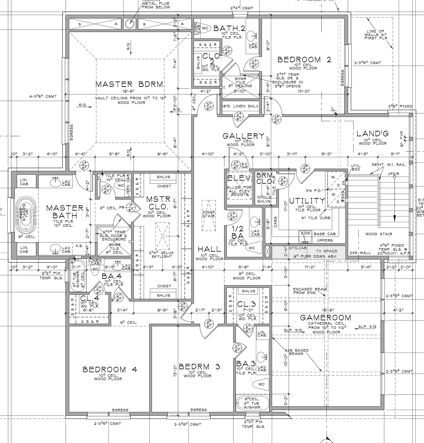 4026 Colquitt Street Houston, TX 77027 - Photo 28 of 28 2nd floor plan