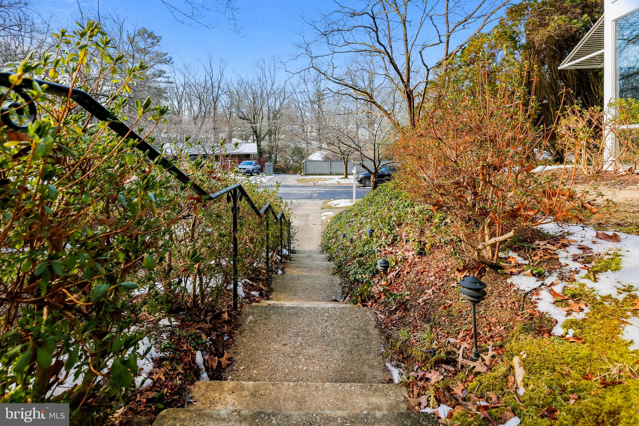 3917 Rickover Road Silver Spring, MD 20902 - Photo 36 of 54 Shrub-lined front walkway