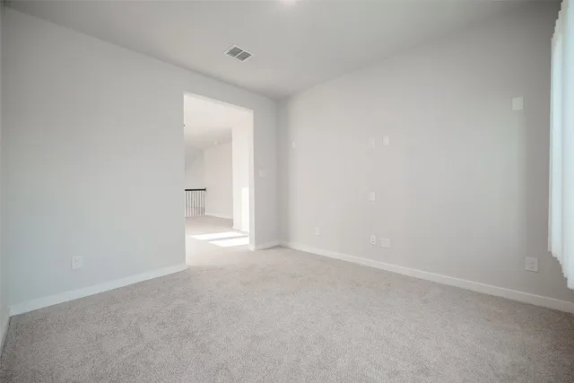 a view of empty room