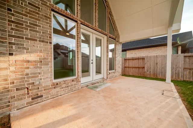 a view of a house with a porch