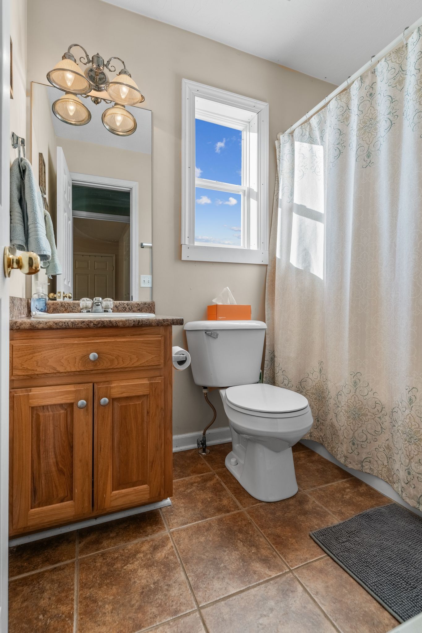 3736 Armstrong Road Springfield, TN 37172 - Photo 27 of 60 a bathroom with a toilet a sink and mirror