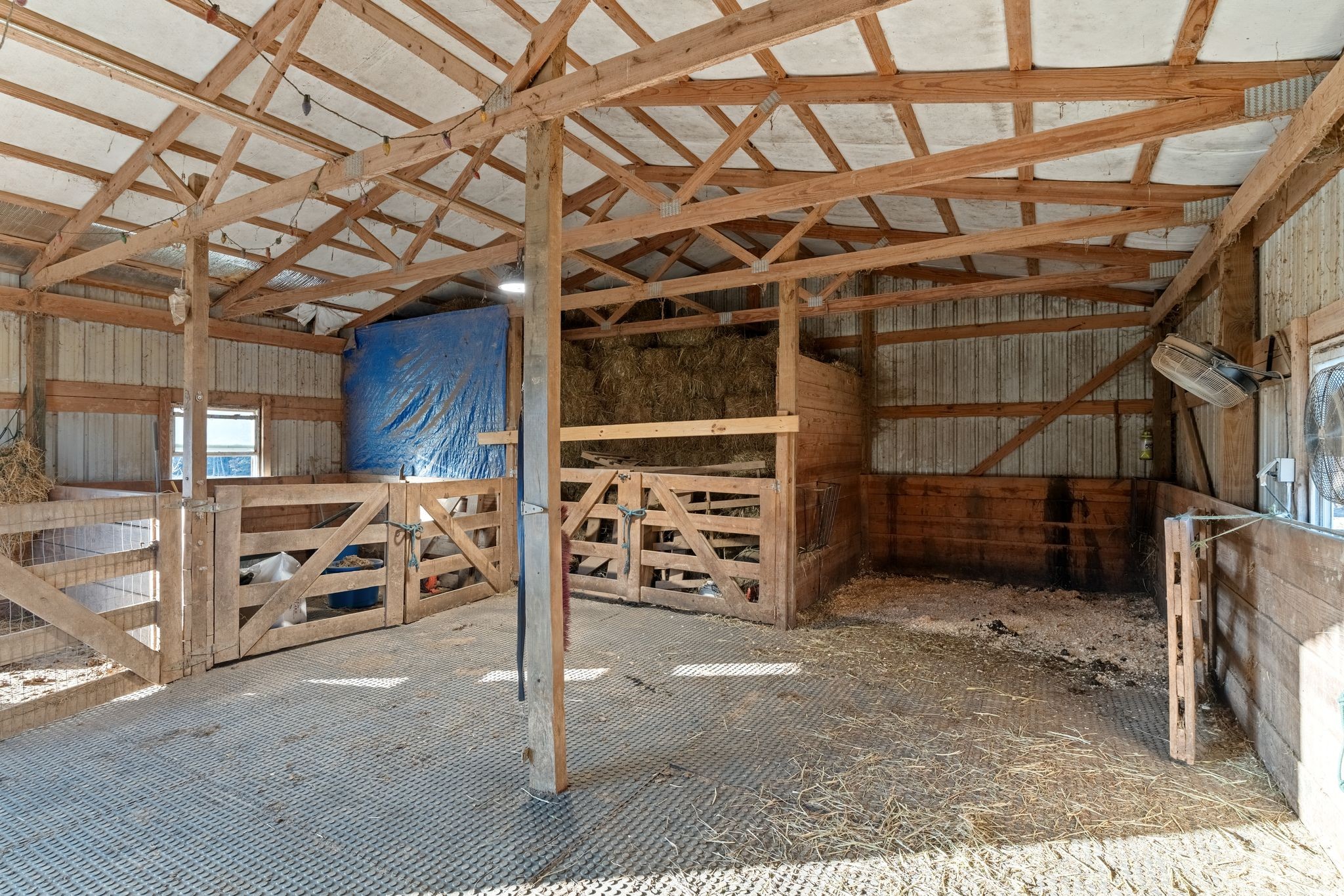3736 Armstrong Road Springfield, TN 37172 - Photo 41 of 60 a view of a garage room with wooden walls