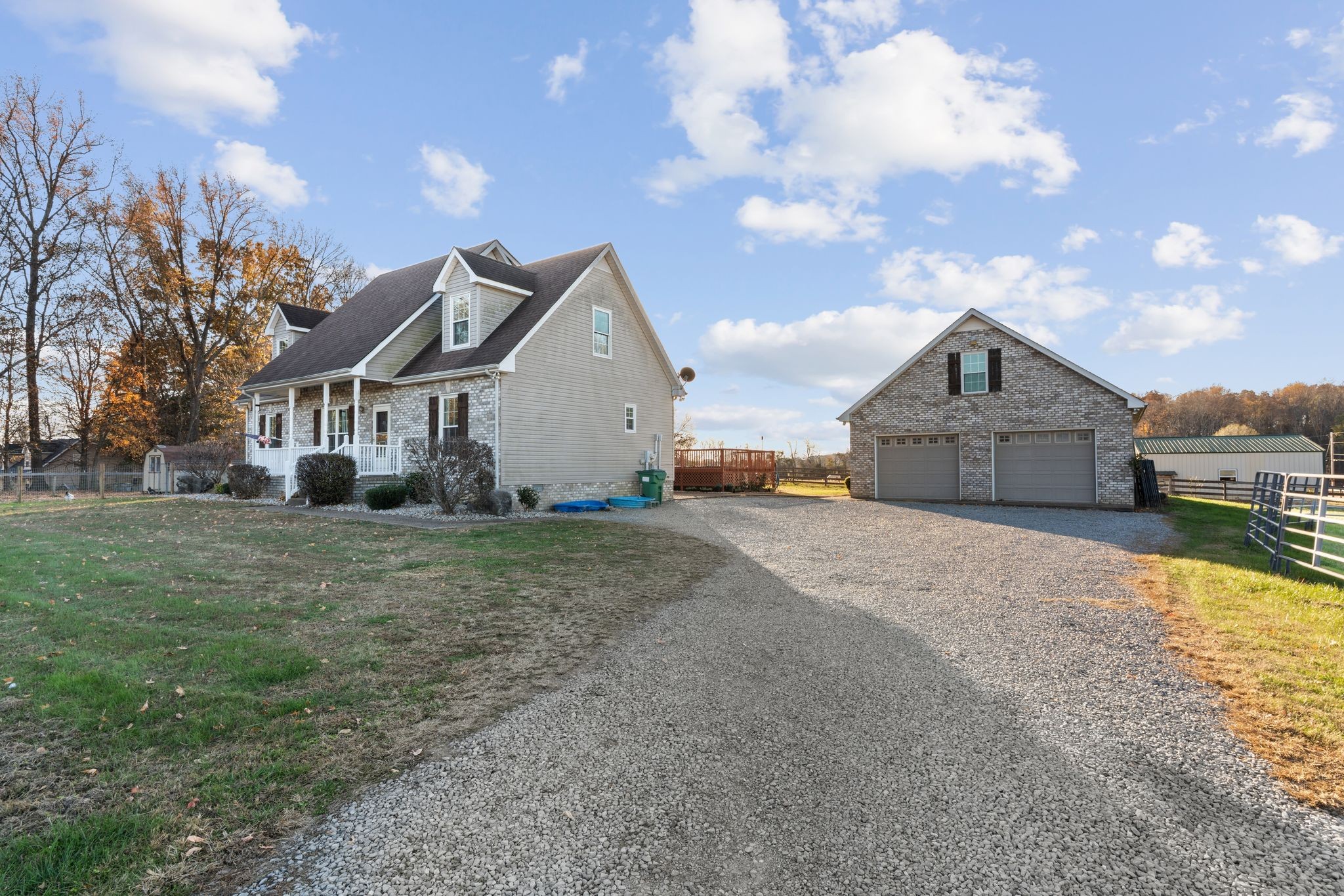 3736 Armstrong Road Springfield, TN 37172 - Photo 58 of 60 a front view of a house with a yard and garage