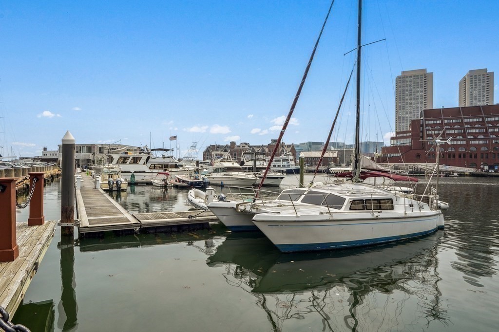 59 Fleet Street, Unit 3 Boston, MA 02109 - Photo 2 of 24 a couple of boats are docked in a harbor