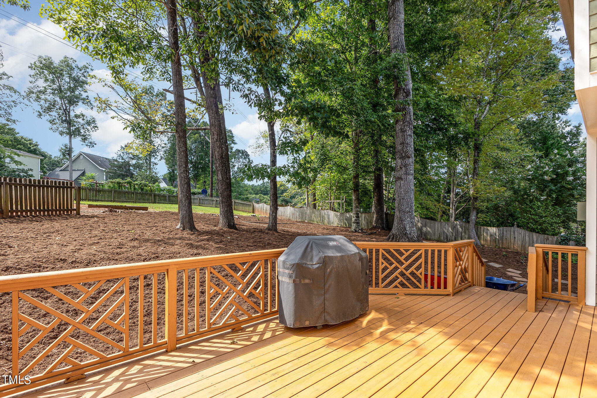 8101 Halethorpe Drive Raleigh, NC 27613 - Photo 21 of 23 Large, fenced in backyard!