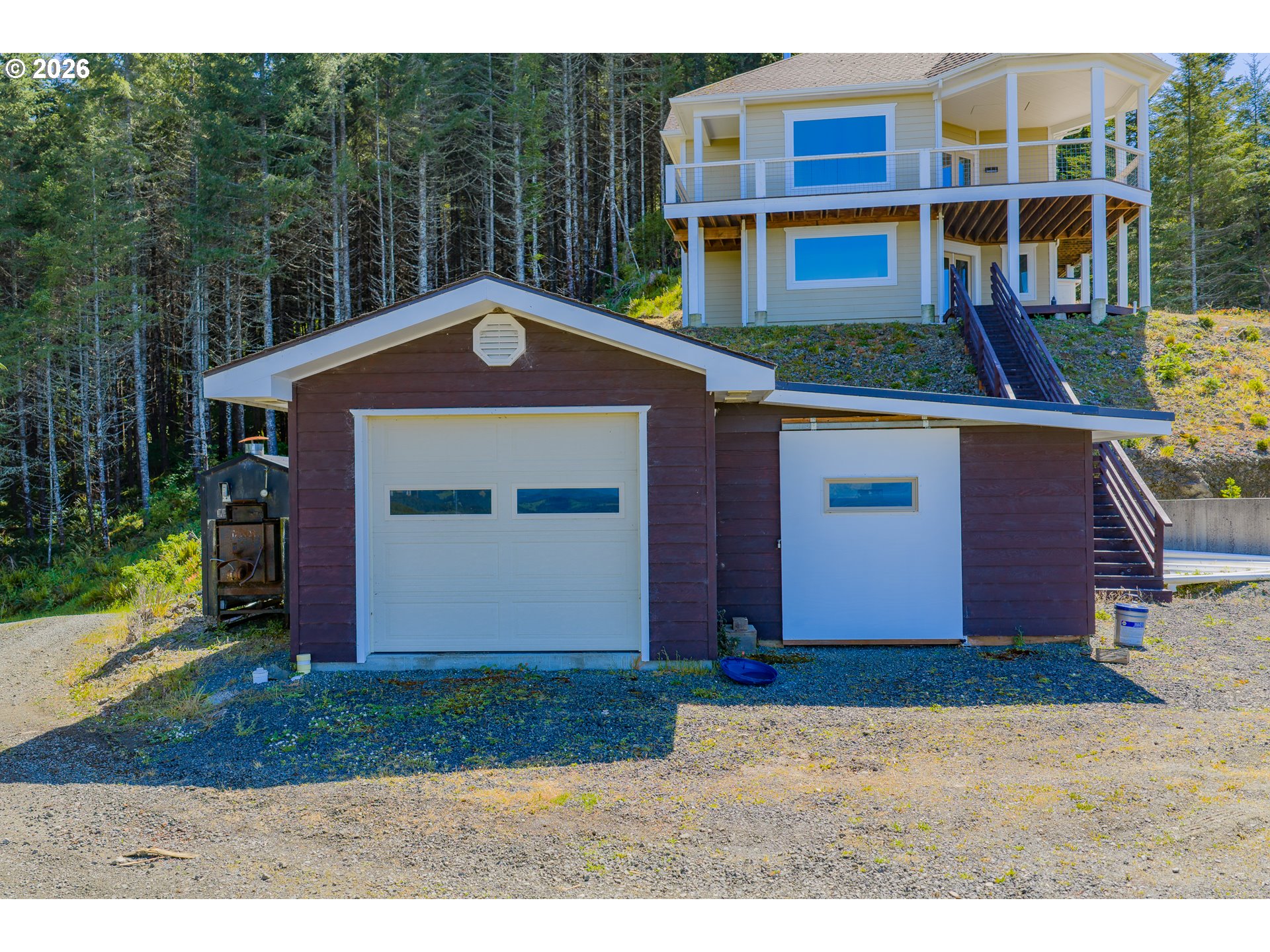 46345 Dement Creek Road Broadbent, OR 97414 - Photo 10 of 47 a front view of a house with a yard
