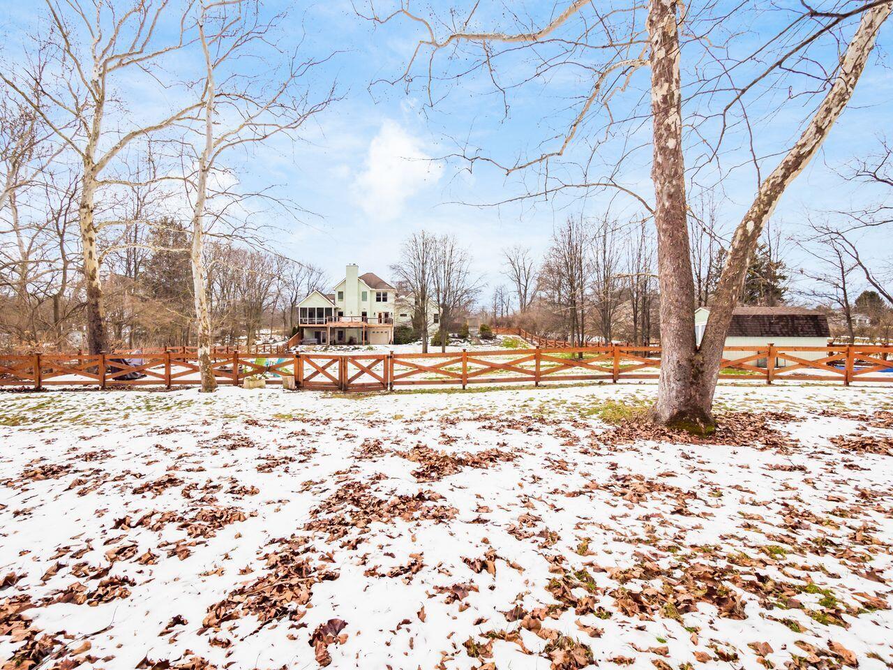 3737 Olentangy River Road Delaware, OH 43015 - Photo 2 of 70 The house sits at the top of the hill, overlooking the 1.7 acre lot.