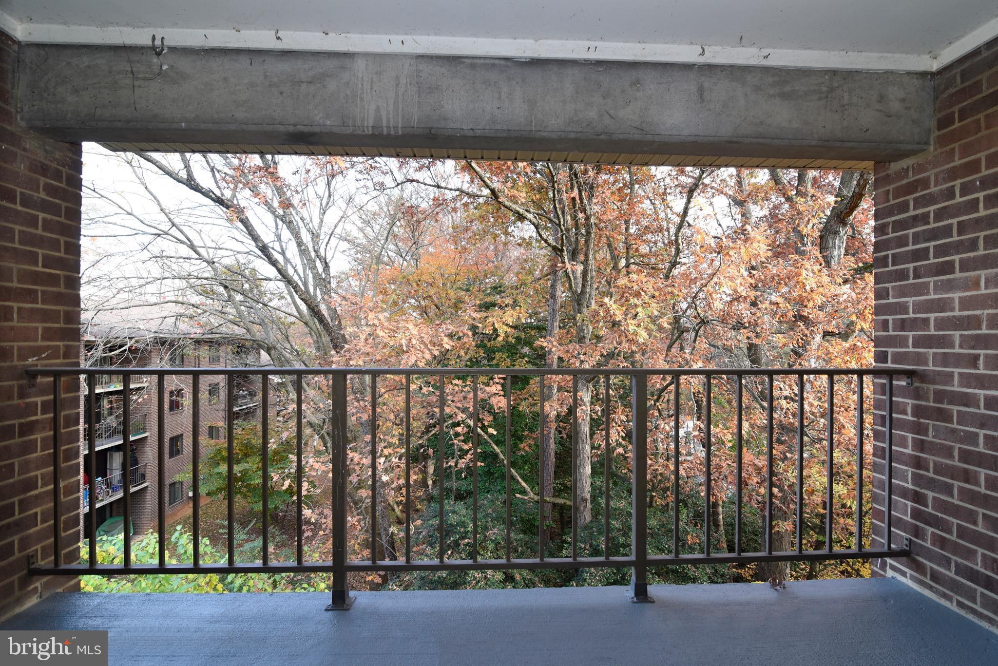 1403 Northgate Square, Unit 31B Reston, VA 20190 - Photo 14 of 29 Deck and courtyard view