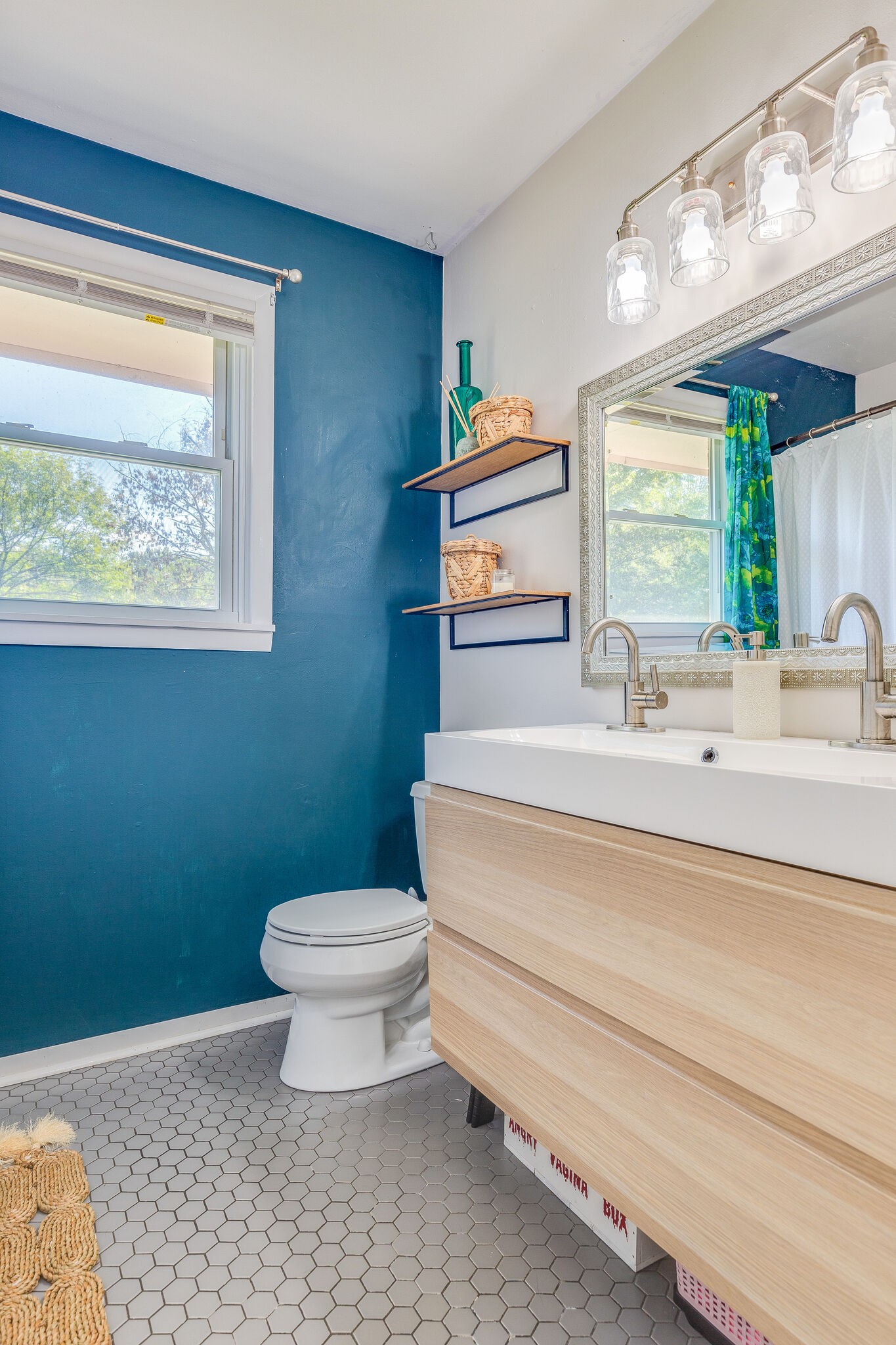 480 Rural Hill Road Nashville, TN 37217 - Photo 16 of 25 a bathroom with a sink a toilet and a mirror