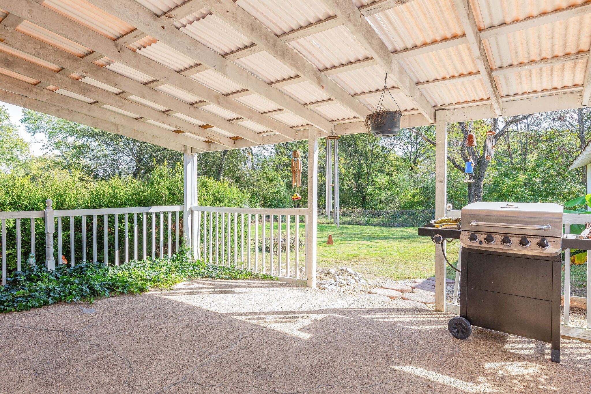 480 Rural Hill Road Nashville, TN 37217 - Photo 22 of 25 a view of a yard with a large tree and wooden fence