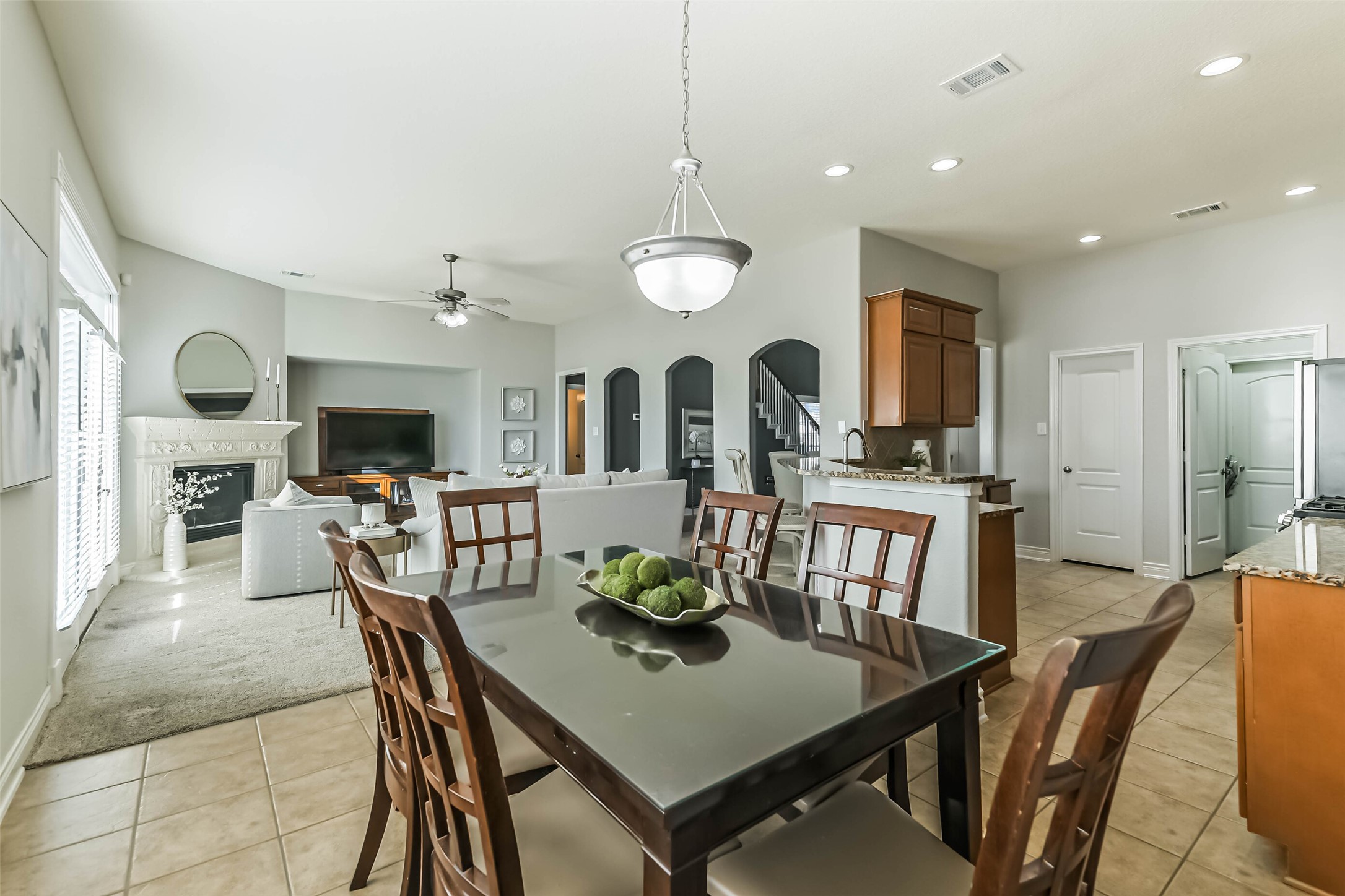 19022 Greenleaf Ridge Court Cypress, TX 77429 - Photo 16 of 47 a view of a dining room with furniture