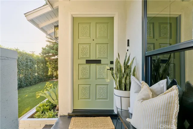 a white bath tub sitting in a bathroom