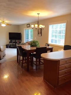 176 MacGregor Drive Blue Ridge, VA 24064 - Photo 9 of 28 a view of a dining room with furniture window and outside view