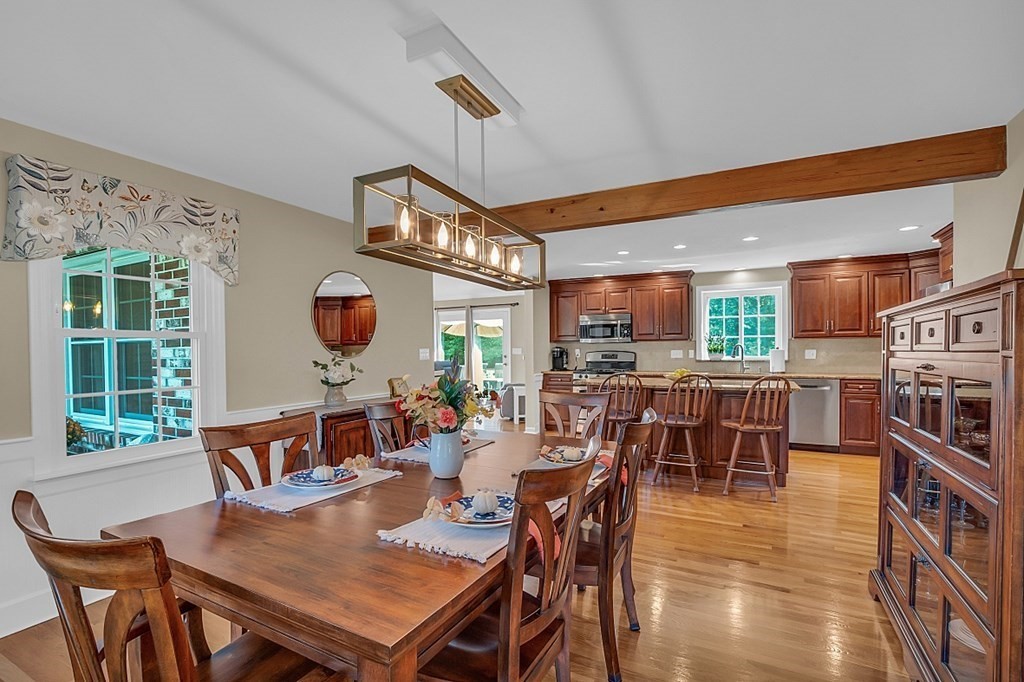27 Sable Run Lane Methuen, MA 01844 - Photo 6 of 42 a view of a dining room with furniture window and outside view