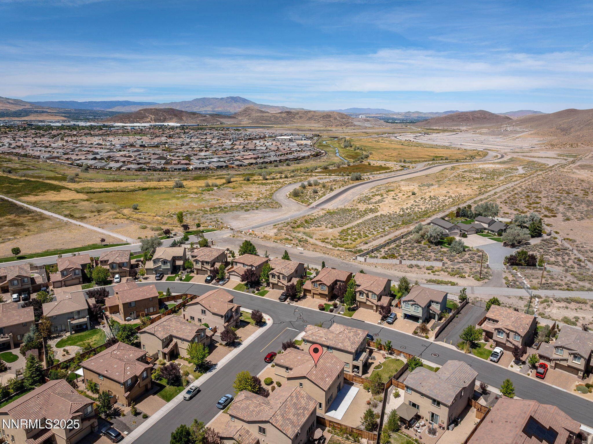 9610 Eventer Lane Reno, NV 89521 - Photo 36 of 38 an aerial view of a city