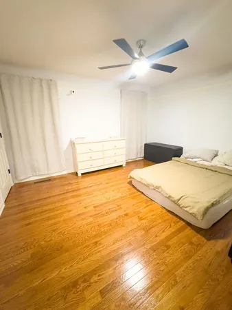 a view of a room with an empty room