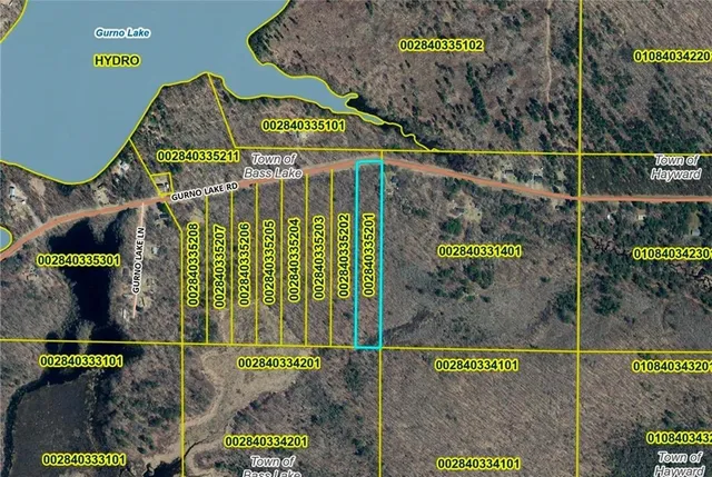 $39,900 | 4.7-acres Gurno Lake Road, Hayward, WI 54843