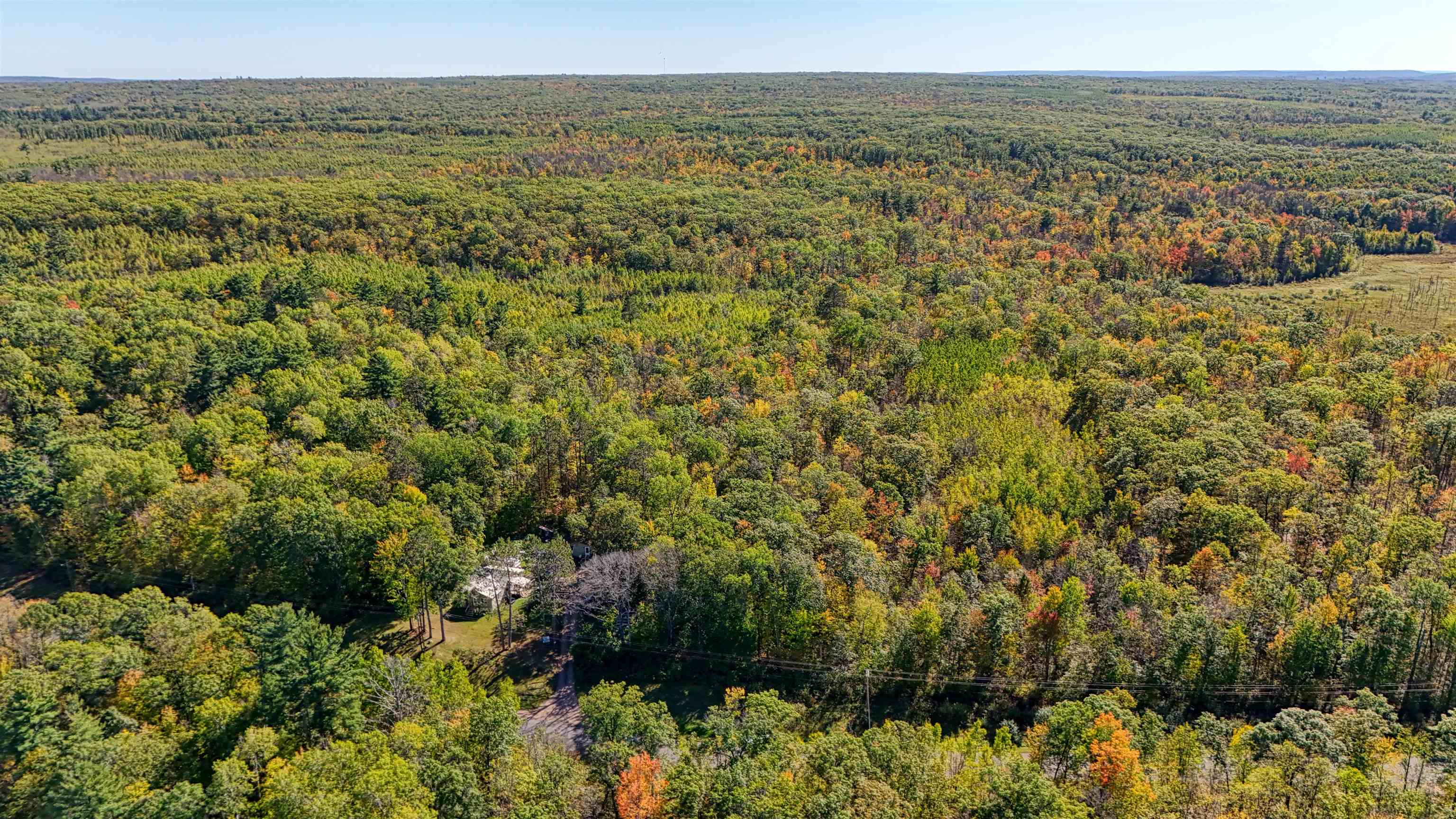 4.7-acres Gurno Lake Road Hayward, WI 54843 - Photo 6 of 25 Drone / aerial view