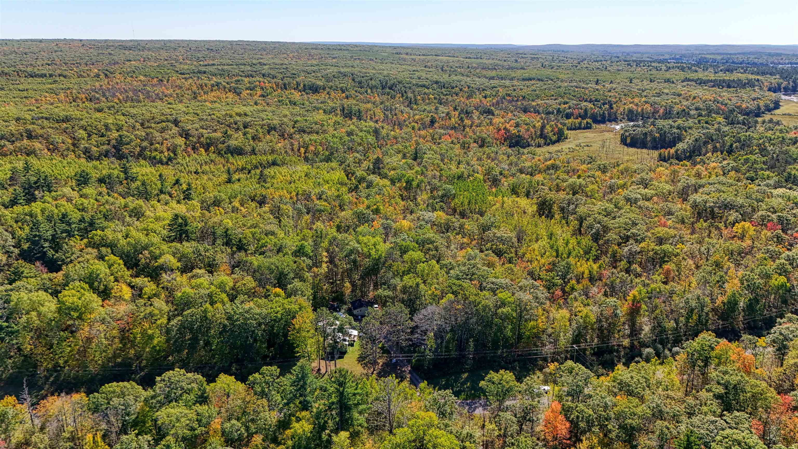 4.7-acres Gurno Lake Road Hayward, WI 54843 - Photo 8 of 25 Bird's eye view