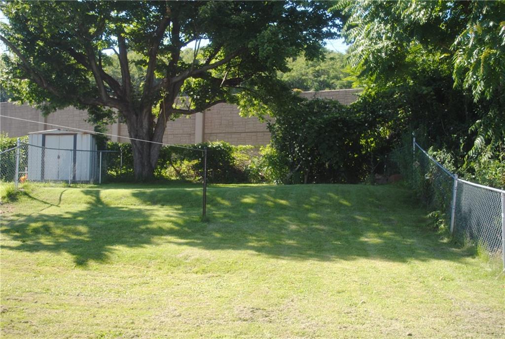 821 Jacoby Road Harwick, PA 15049 - Photo 4 of 22 Keep the pets in large back yard which is perfect for entertaining as well. Room horseshoe pits or even a garage in the very back.