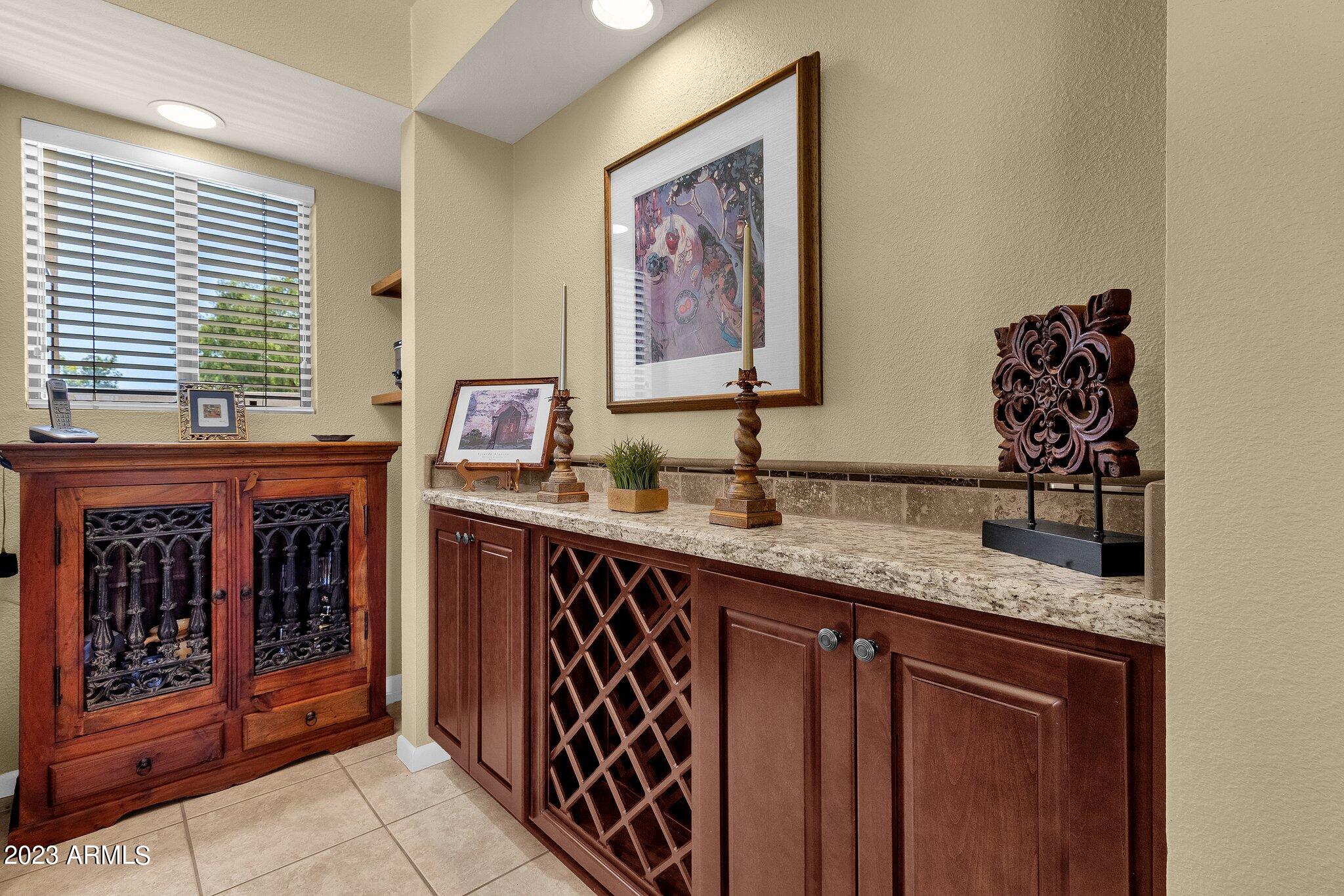 7760 East Gainey Ranch Road, Unit 29 Scottsdale, AZ 85258 - Photo 16 of 54 Wine Nook