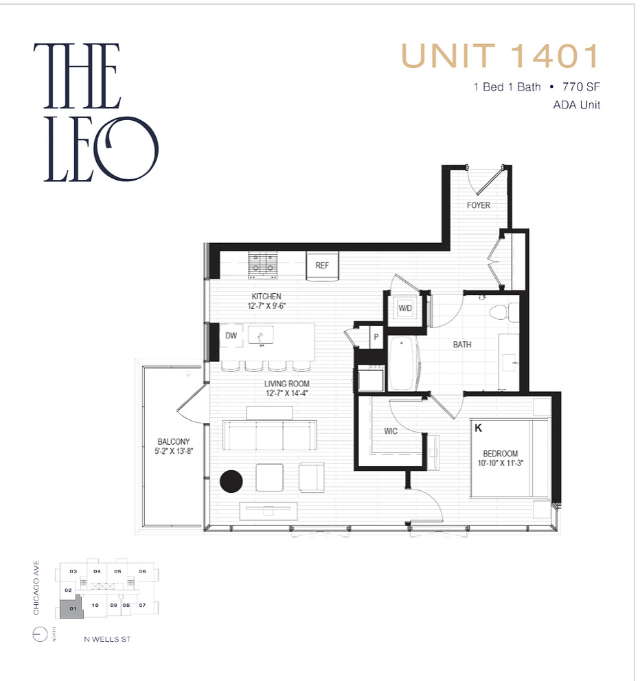 741 North Wells Street, Unit 1401 Chicago, IL 60654 - Photo 12 of 12 a picture of a park