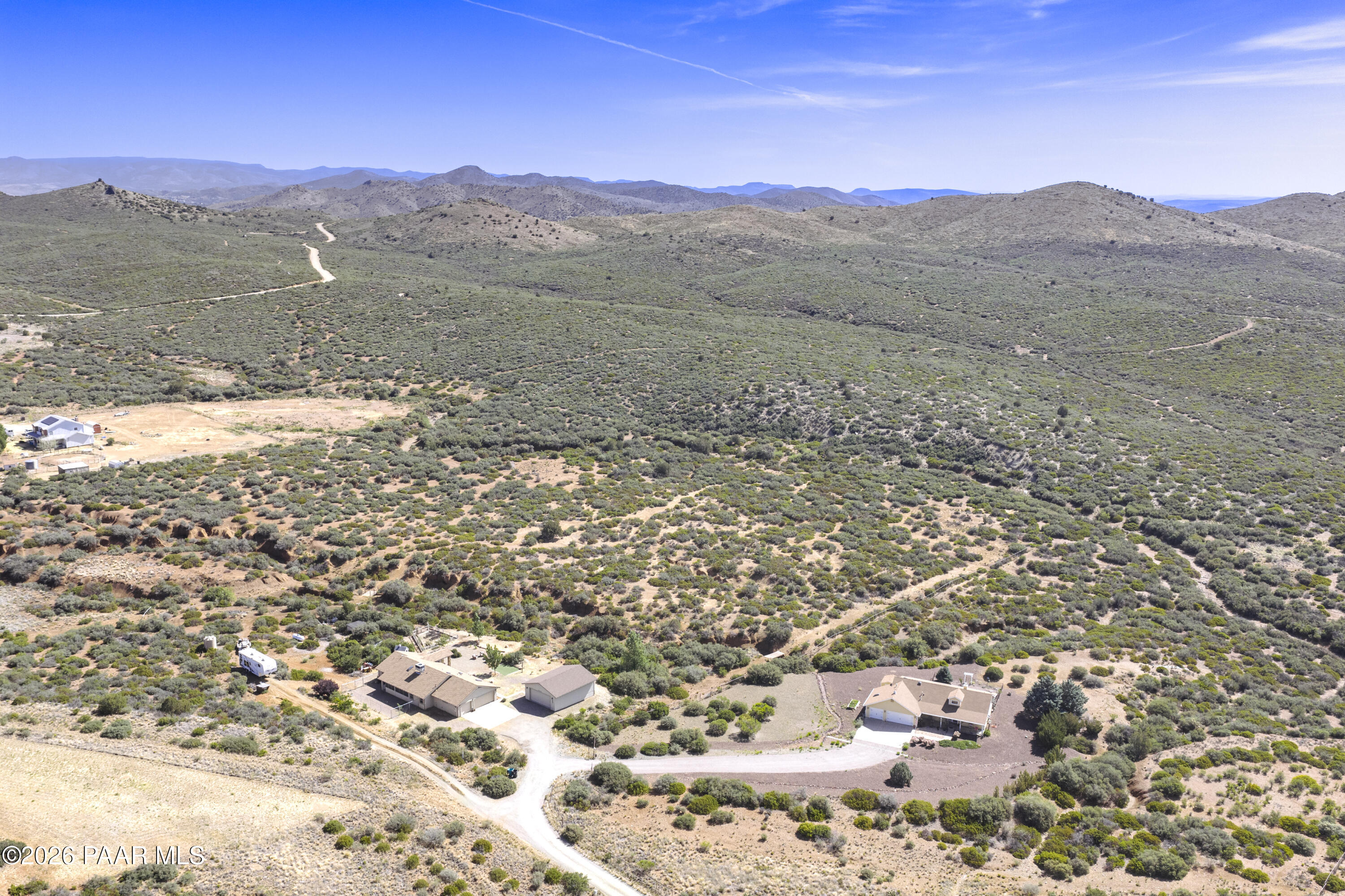 7305 South Rigger Road Mayer, AZ 86333 - Photo 45 of 50 Aerial Overview No Lines 1