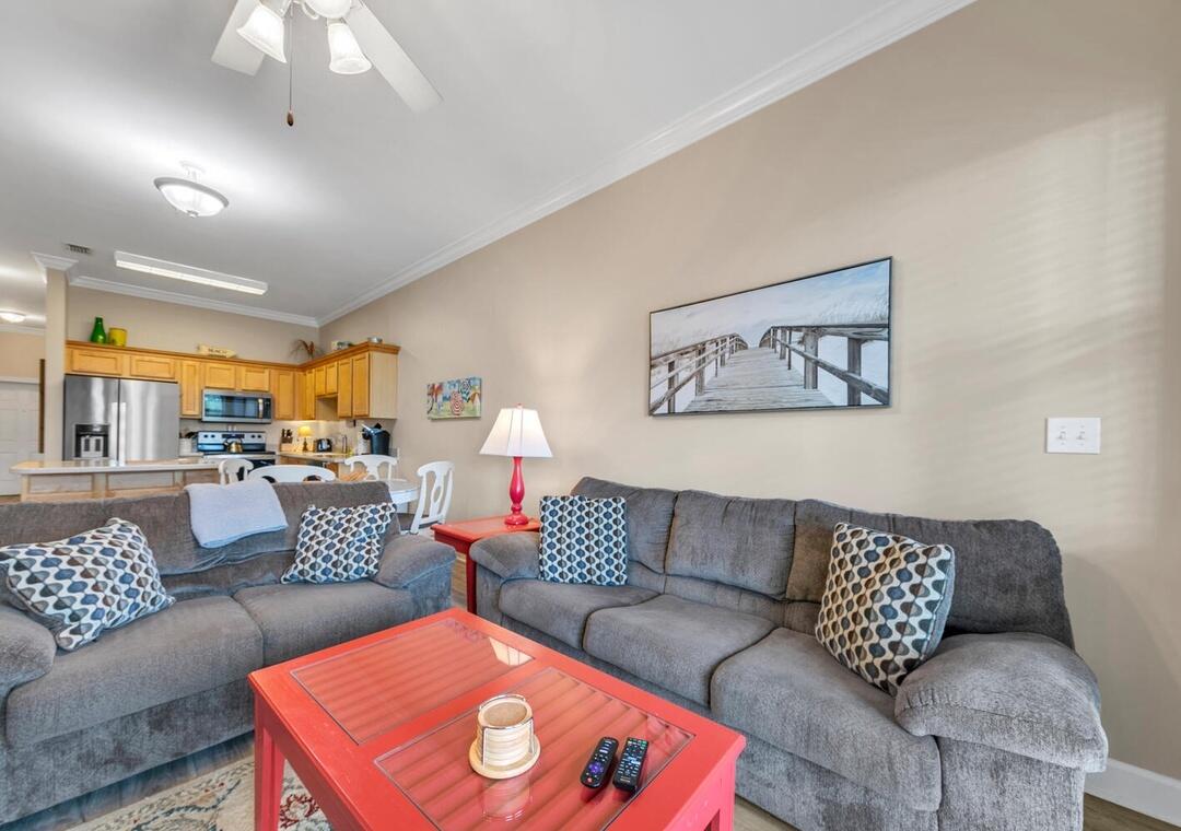 231 Somerset Bridge Road, Unit 2308 Santa Rosa Beach, FL 32459 - Photo 15 of 47 a living room with furniture and a couch