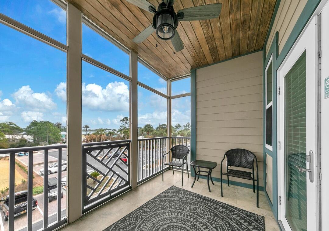 231 Somerset Bridge Road, Unit 2308 Santa Rosa Beach, FL 32459 - Photo 32 of 47 a balcony view with a outdoor space