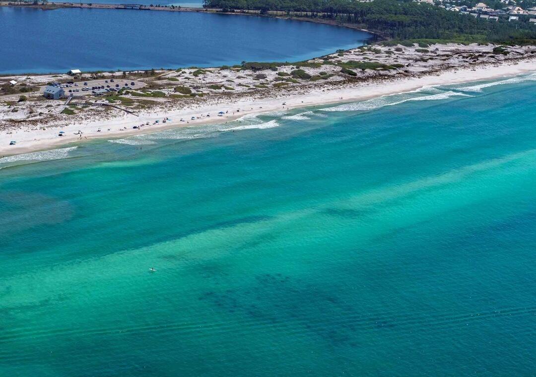 231 Somerset Bridge Road, Unit 2308 Santa Rosa Beach, FL 32459 - Photo 39 of 47 a view of a yard with an ocean view