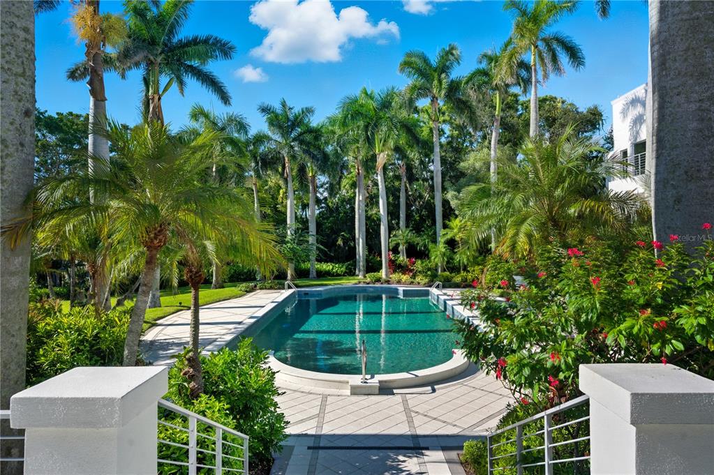 3315 Bay Shore Road Sarasota, FL 34234 - Photo 75 of 96 a view of a backyard with plants