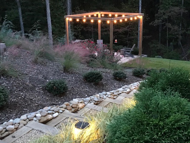 102 Mapleleaf Way Seneca, SC 29672 - Photo 9 of 40 Stairway to Firepit