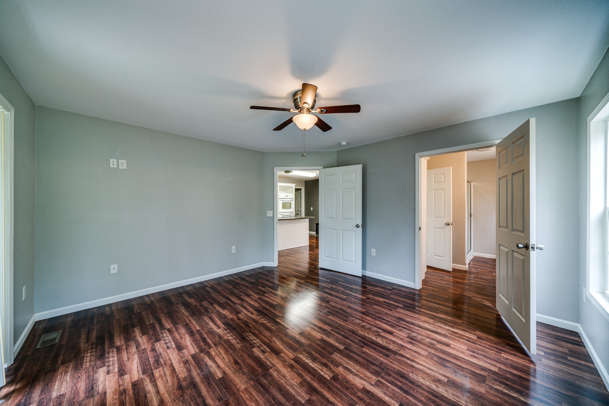 0 Lloyd Hall Loop Deer Lodge, TN 37726 - Photo 21 of 46 wooden floor in an empty room with a window