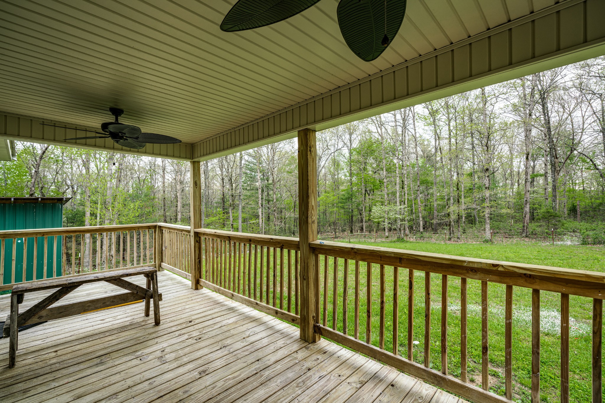0 Lloyd Hall Loop Deer Lodge, TN 37726 - Photo 45 of 46 a view of a balcony with furniture and wooden floor