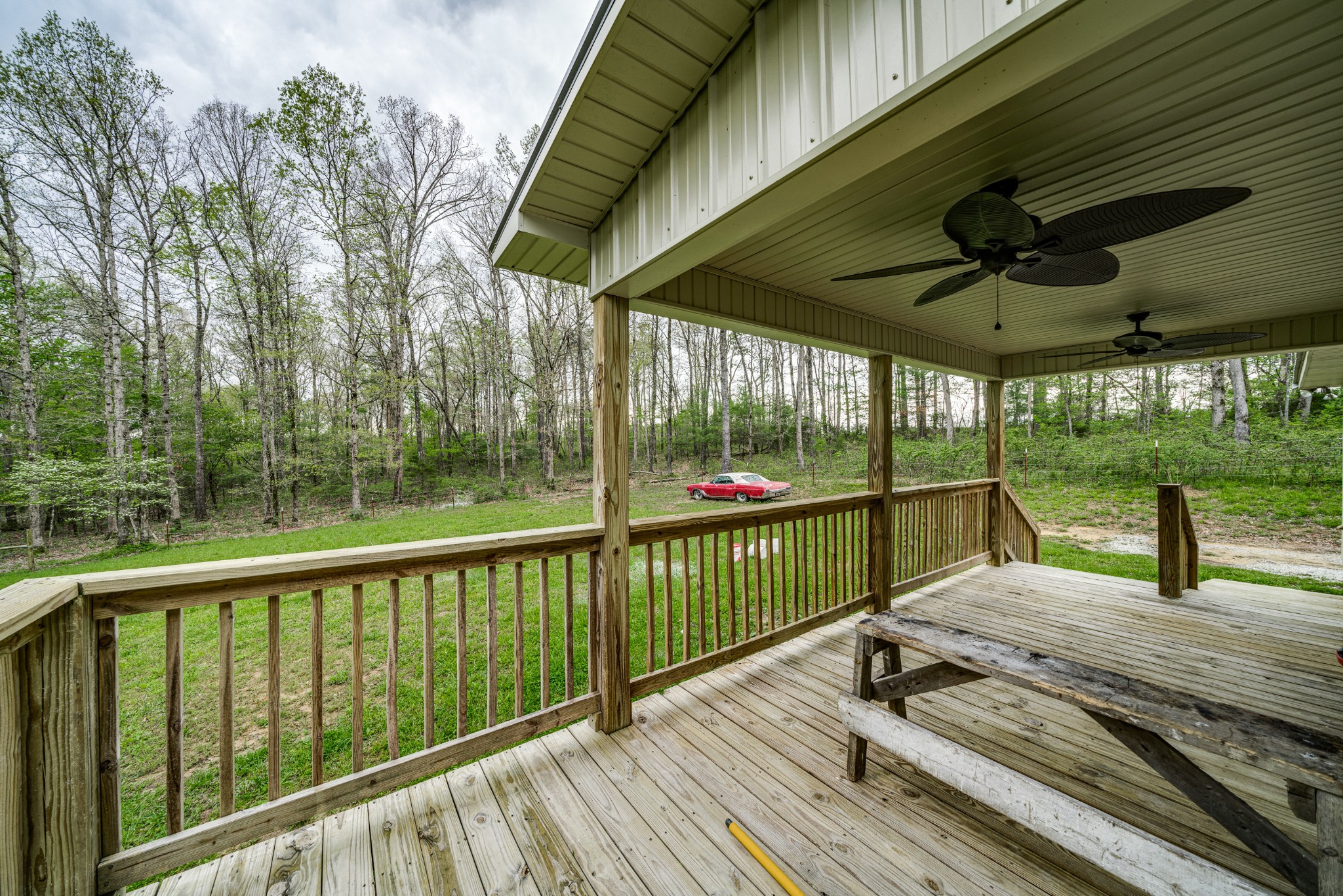 0 Lloyd Hall Loop Deer Lodge, TN 37726 - Photo 46 of 46 a view of a patio with a table chairs and a backyard