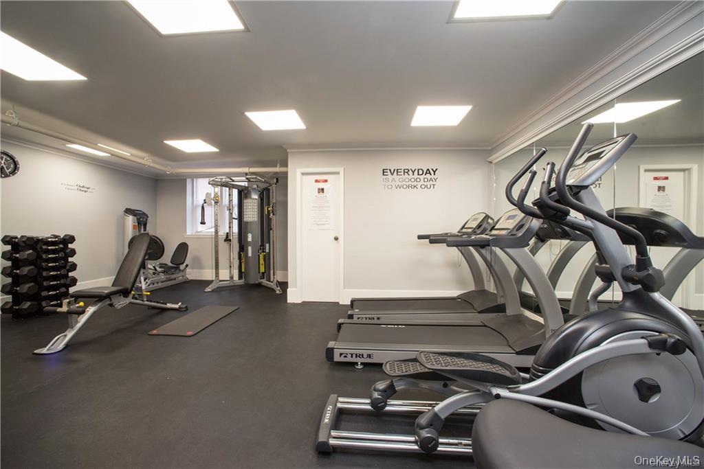 485 Bronx River Road, Unit C62 Yonkers, NY 10704 - Photo 19 of 21 a view of a room with gym equipment