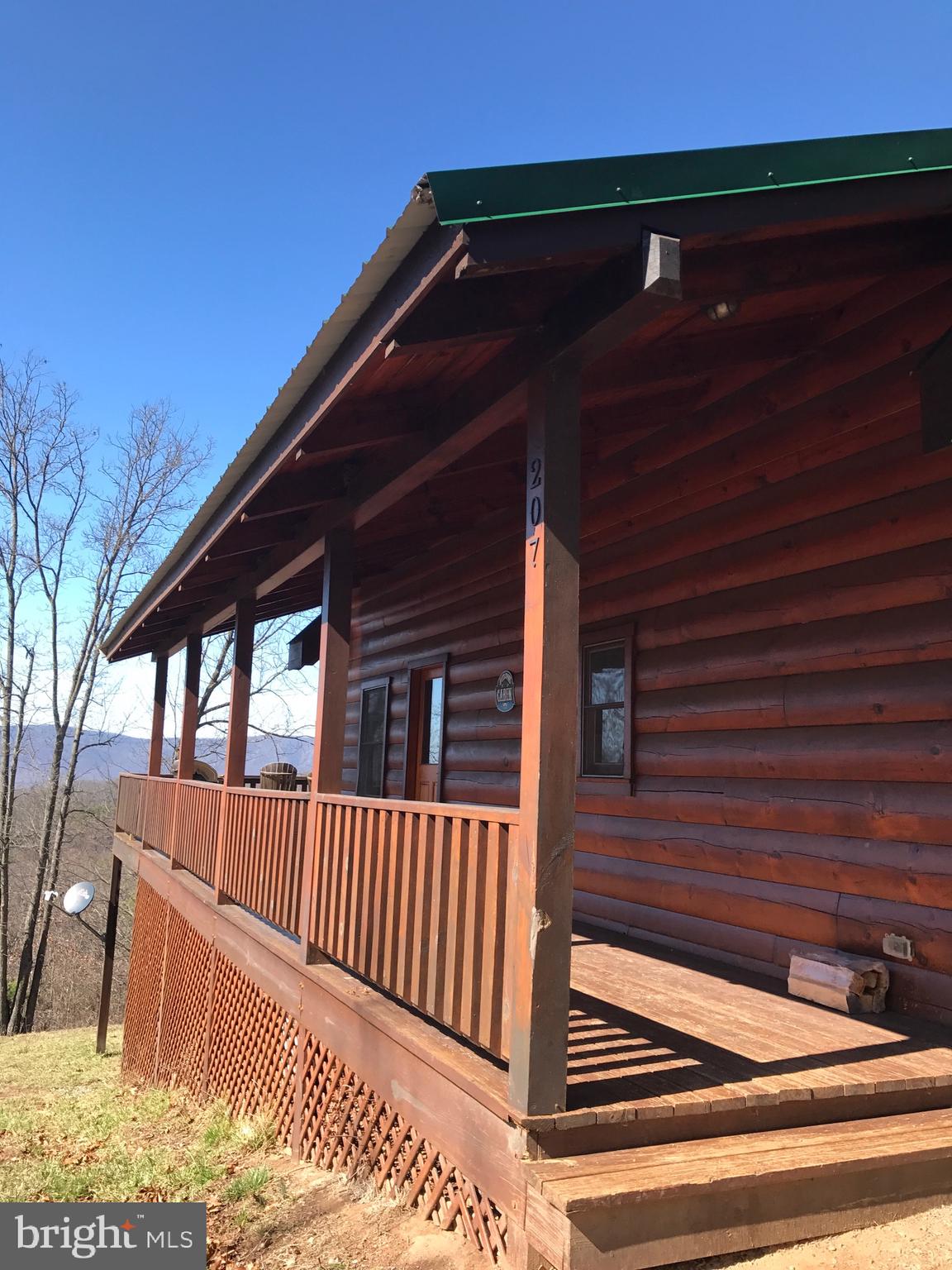 205 Meadow Hill Lane Rileyville, VA 22650 - Photo 14 of 53 a view of porch with a small yard