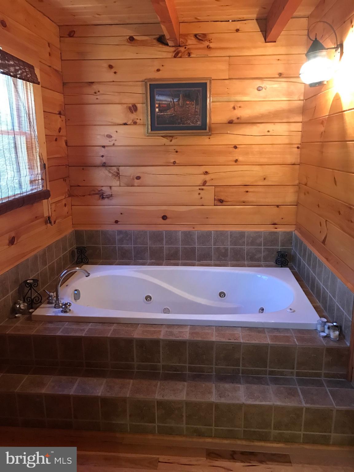 205 Meadow Hill Lane Rileyville, VA 22650 - Photo 32 of 53 a bathroom with a pink tub