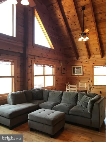 a view of swimming pool from a balcony