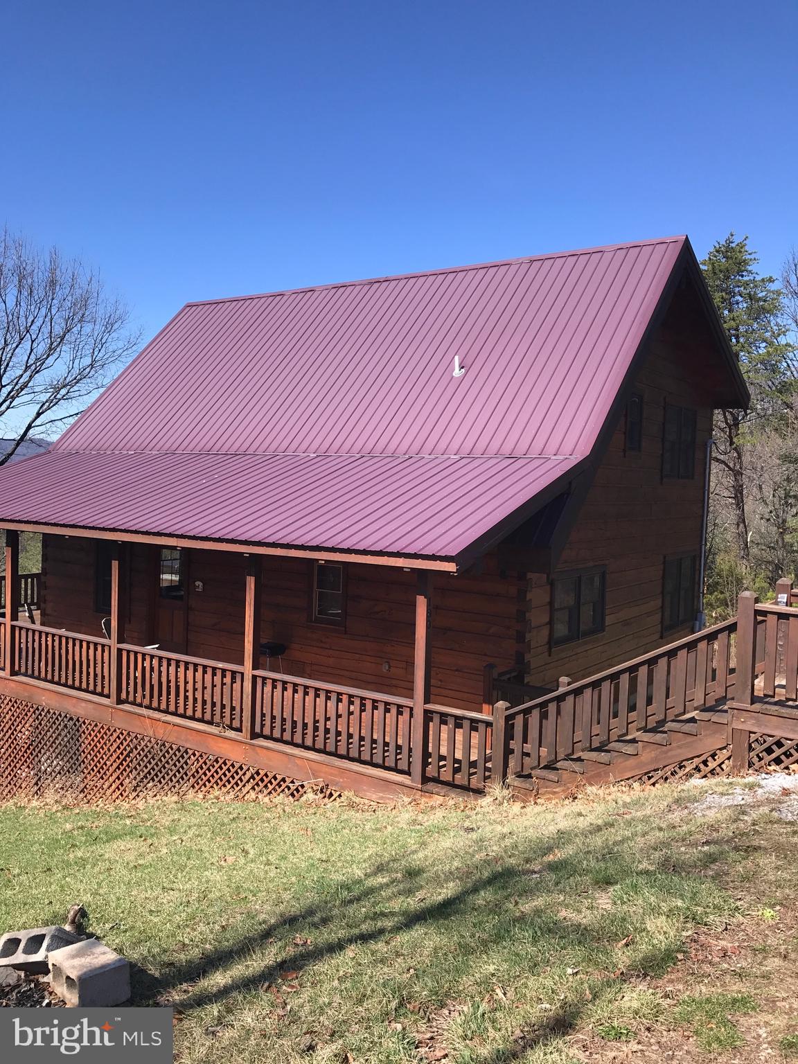 205 Meadow Hill Lane Rileyville, VA 22650 - Photo 53 of 53 a view of a house with a yard
