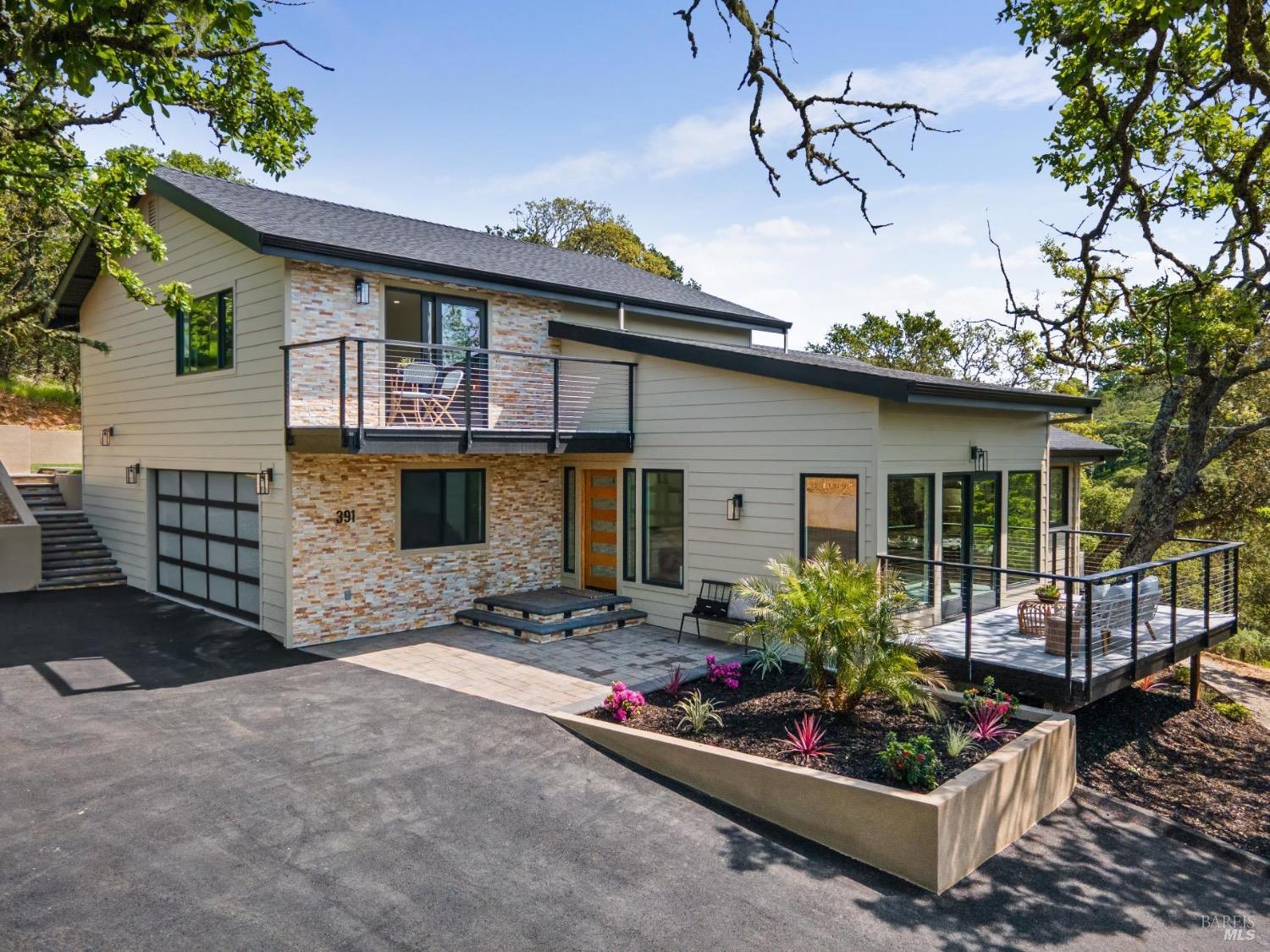 391 School Road Novato, CA 94945 - Photo 1 of 1 a front view of a house with yard