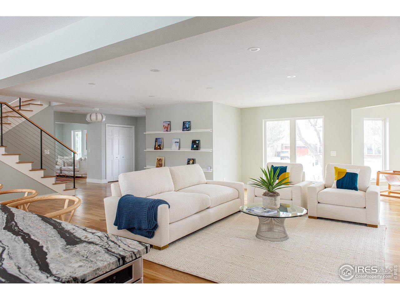 4557 Apple Way Boulder, CO 80301 - Photo 11 of 40 New Wood and Steel Staircase