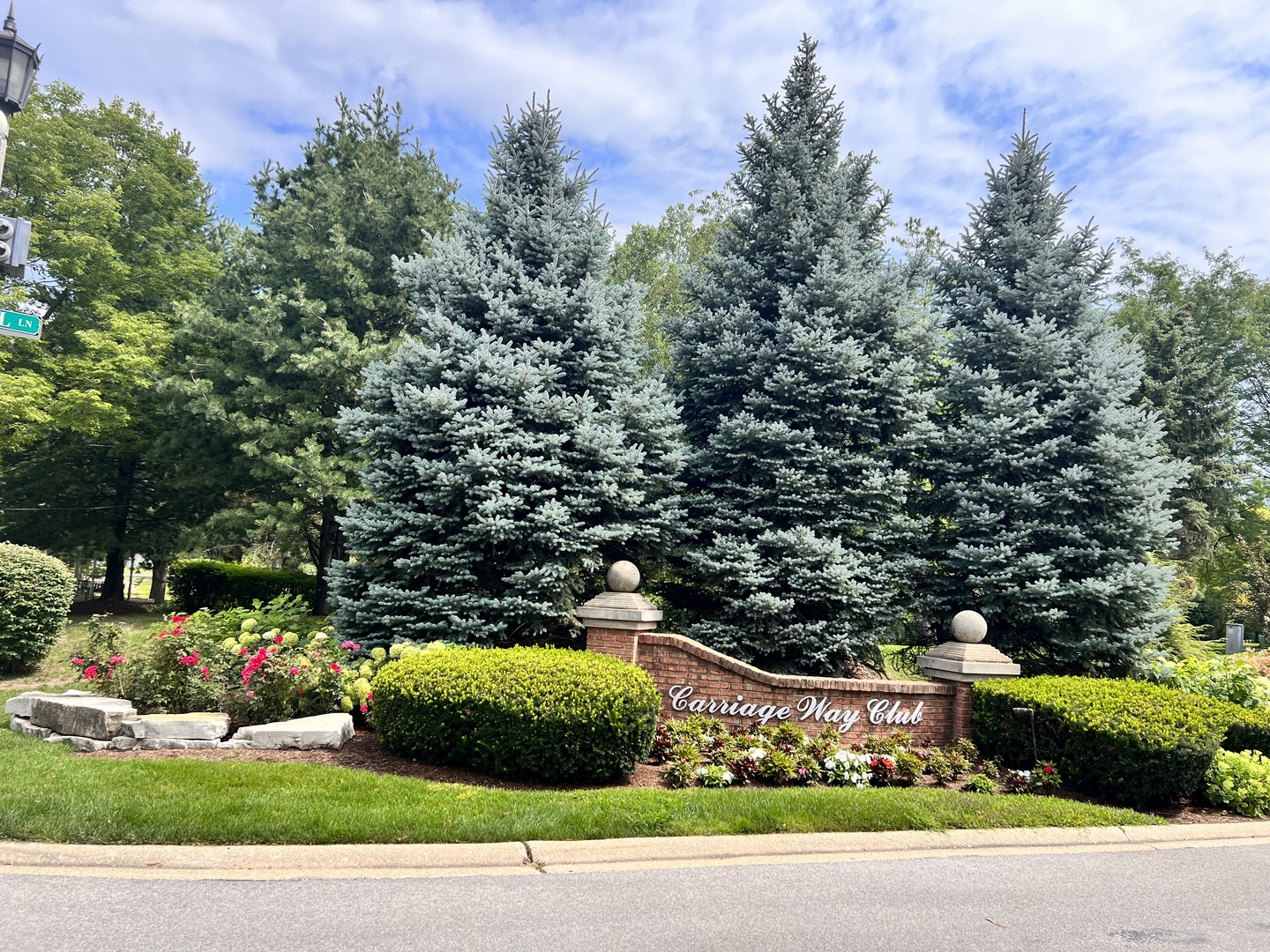 140 Carriage Way Drive, Unit C218 Burr Ridge, IL 60527 - Photo 32 of 33 a street view with couple of cars parked