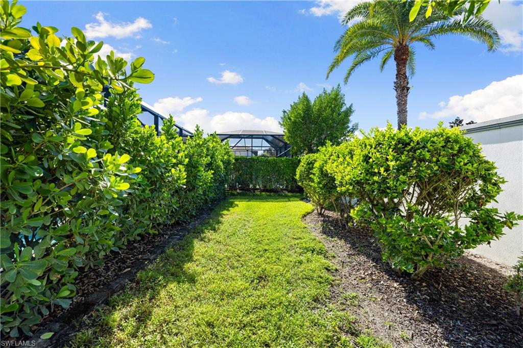 10137 Florence Circle Naples, FL 34119 - Photo 38 of 42 a view of a yard with plants