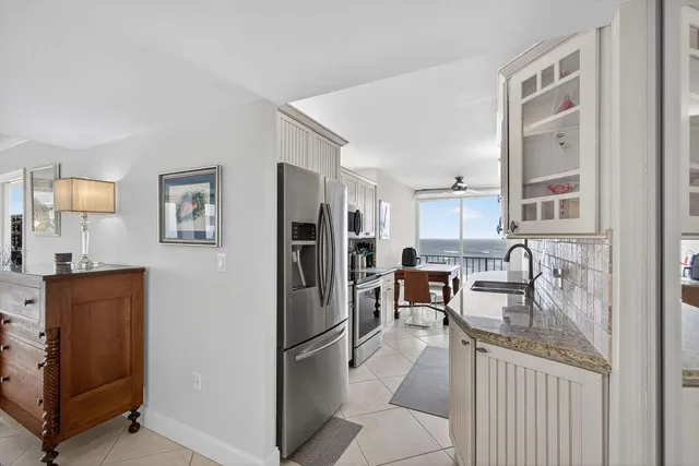a view of a swimming pool with a lounge chairs