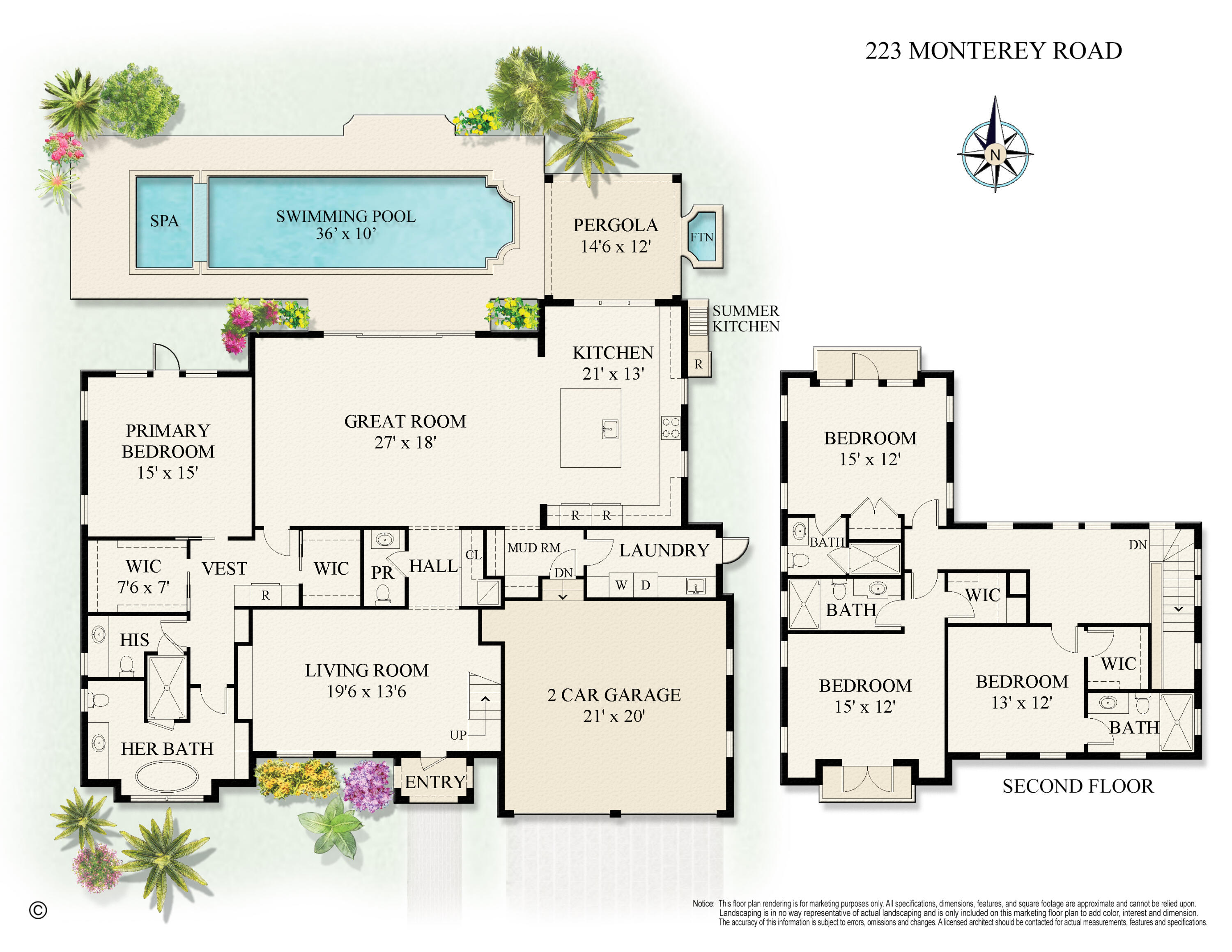 223 Monterey Road Palm Beach, FL 33480 - Photo 6 of 45 unknown