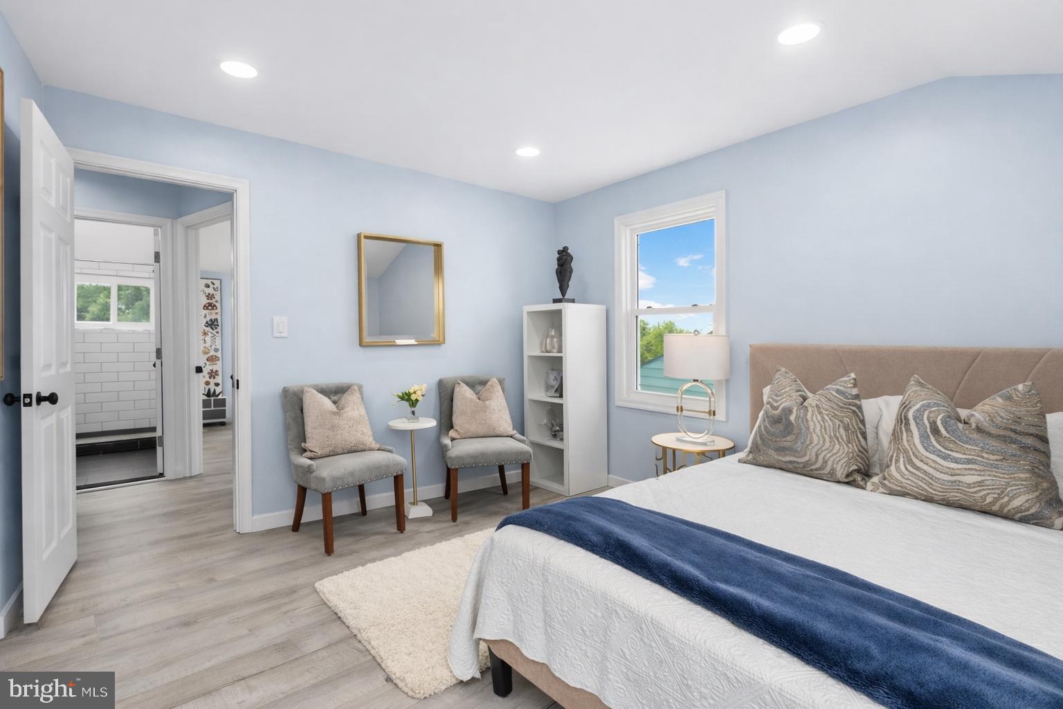 852 50th Place Northeast Washington, DC 20019 - Photo 3 of 5 a bedroom with a bed and a couch