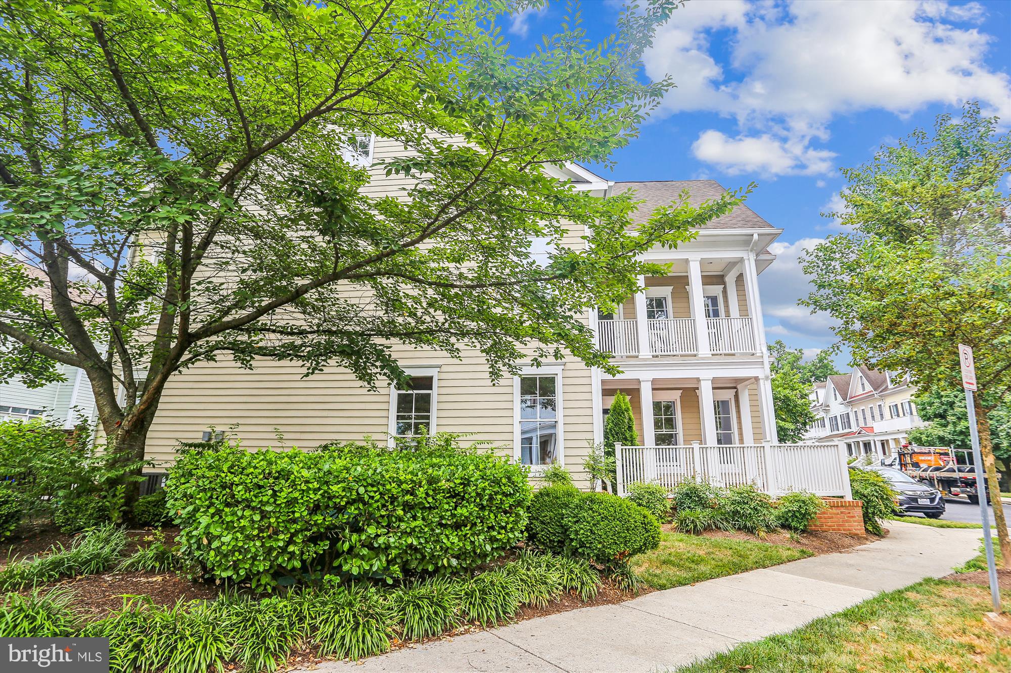 9539 Ament Street Silver Spring, MD 20910 - Photo 2 of 40 a front view of a house with garden