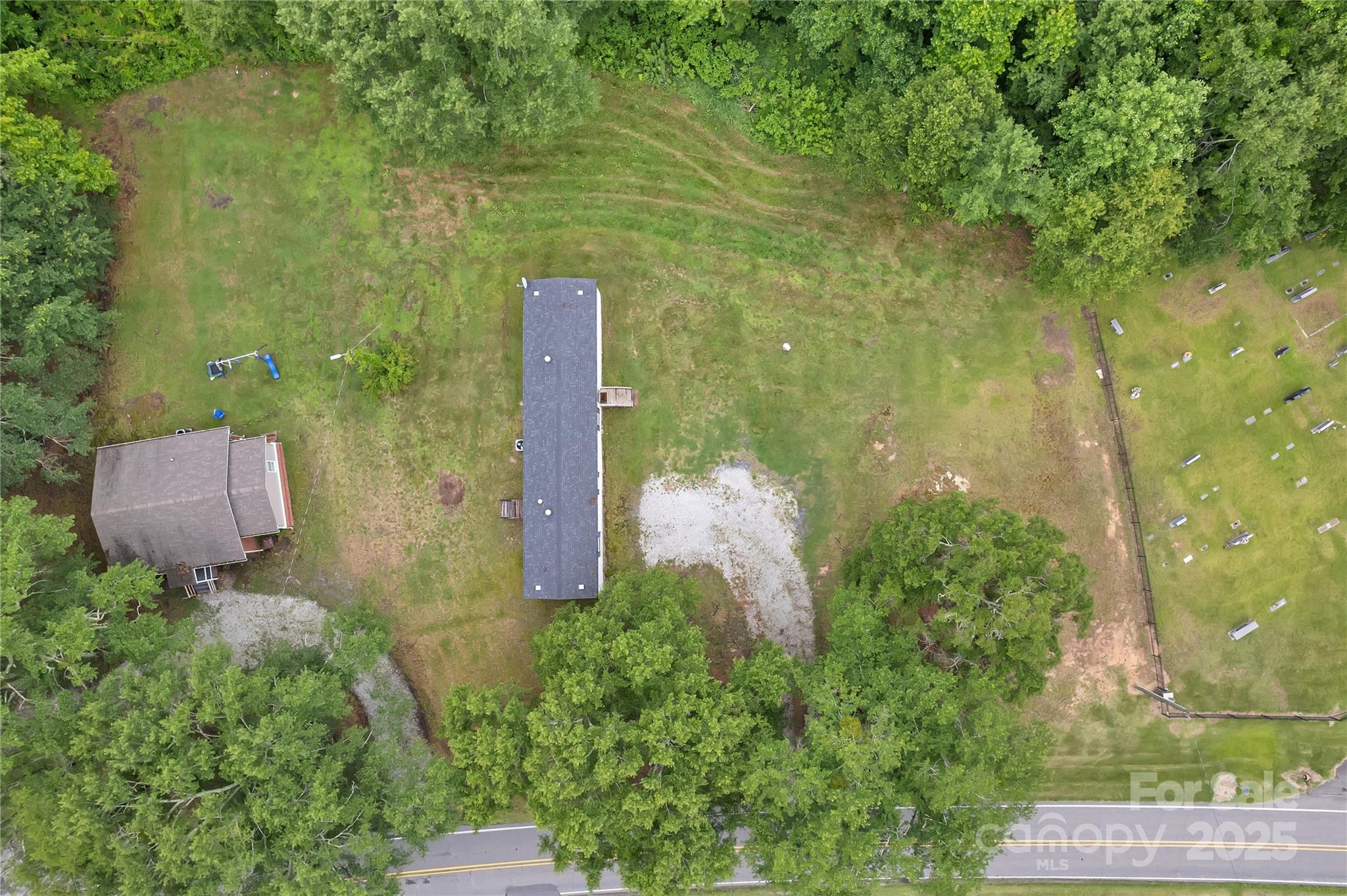 203 Bethlehem Church Road Grover, NC 28073 - Photo 25 of 34 a aerial view of a house with a yard