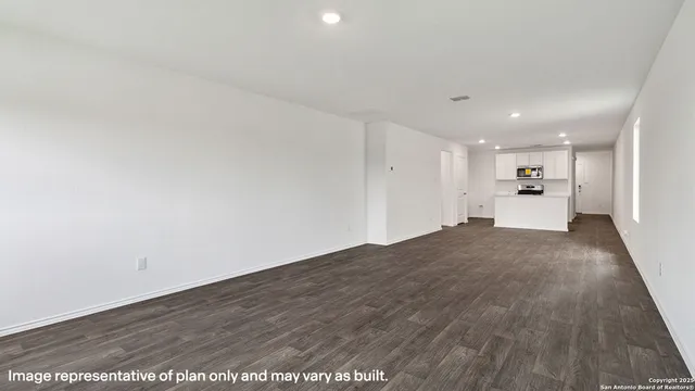 a view of empty room